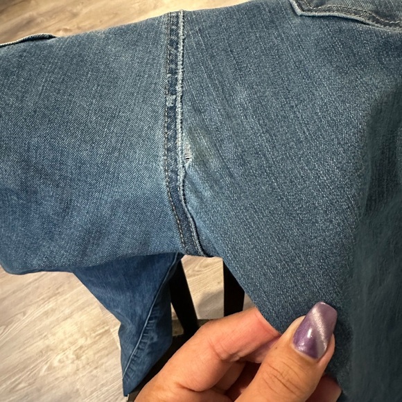 Lane Bryant medium wash high-rise boot jeans size 24 - Picture 7 of 12